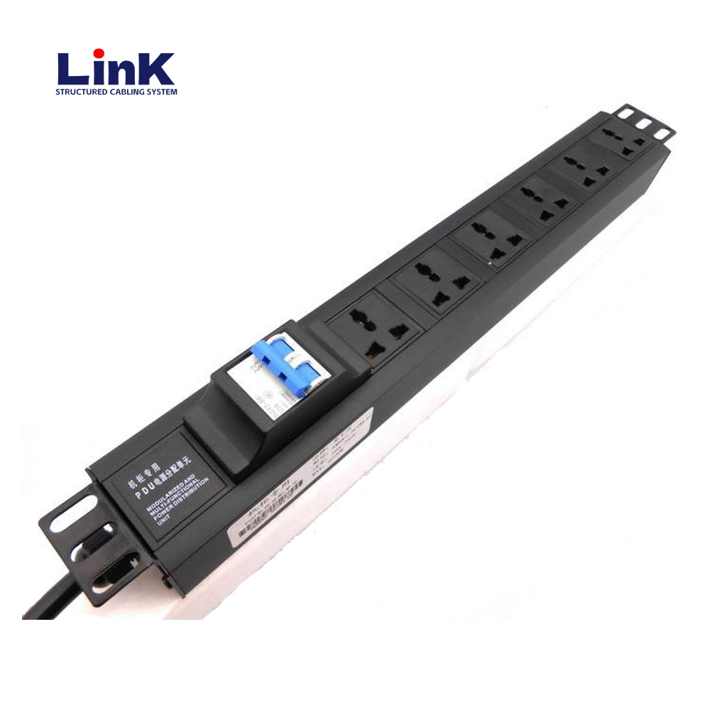 Power Strip Industrial Engineering Plug PDU with Locking Receptacles and Power Inlet